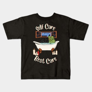 Self Care Best Care Kids T-Shirt